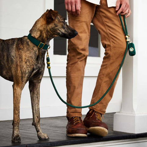 Marine Rope Dog Leash (Evergreen) 5 ft