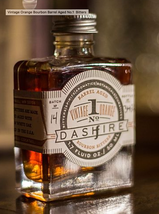 Vintage Orange Bourbon Barrel Aged No. 1 Bitters - Dashfire