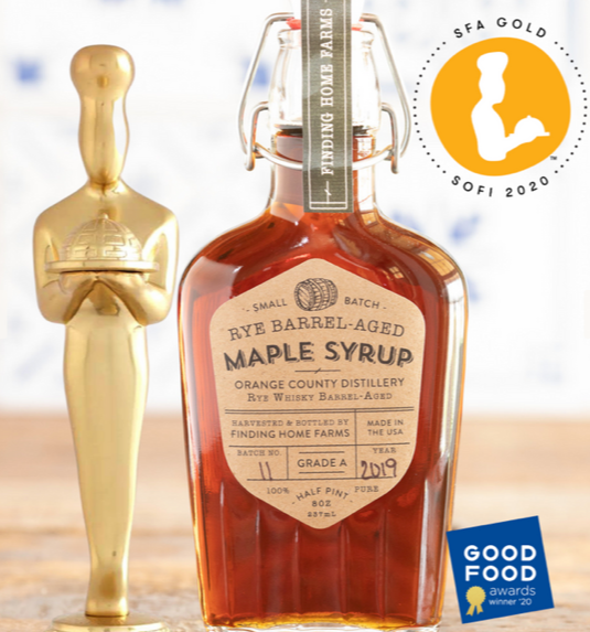 Rye Barrel-Aged Maple Syrup 8oz