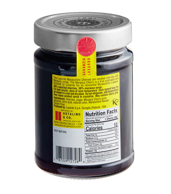 Luxardo Cherries 14oz Jar