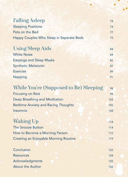 Calm & Cozy Book of Sleep