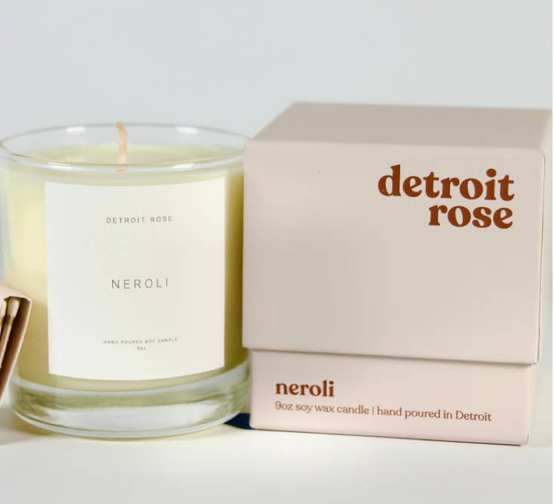 Neroli Small Batch Candle - Detroit Rose