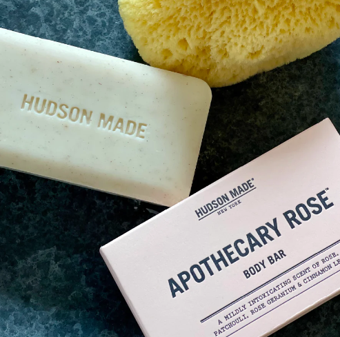 Apothecary Rose Body Bar - Hudson Made