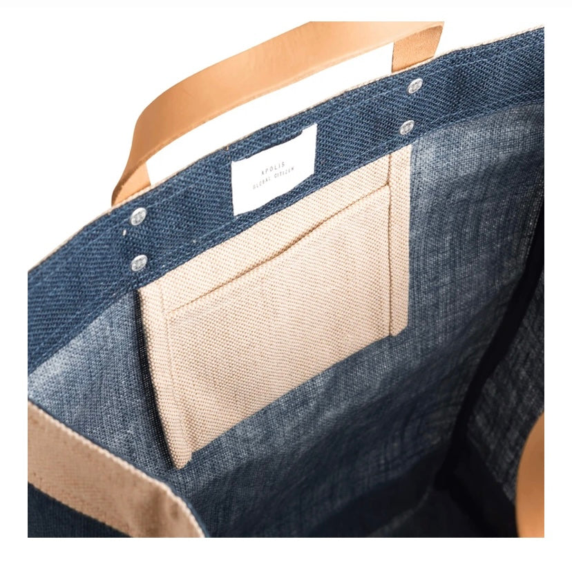 LIMITED EDITION Cold Spring Navy Market Bag