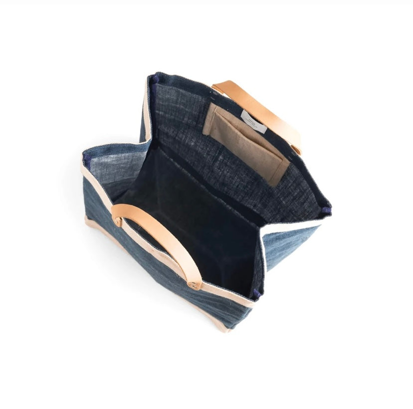 LIMITED EDITION Cold Spring Navy Market Bag